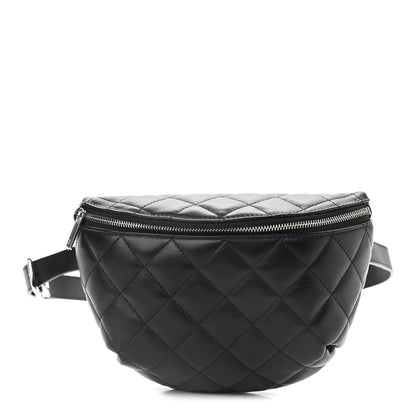 Chanel Quilted Waist Belt Bag Black 1 of 9