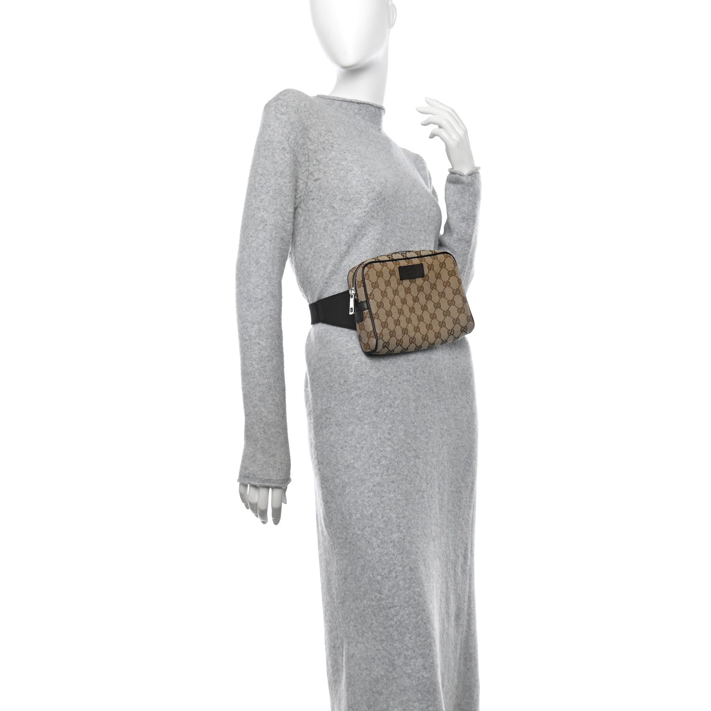Monogram Belt Bag Dark Brown