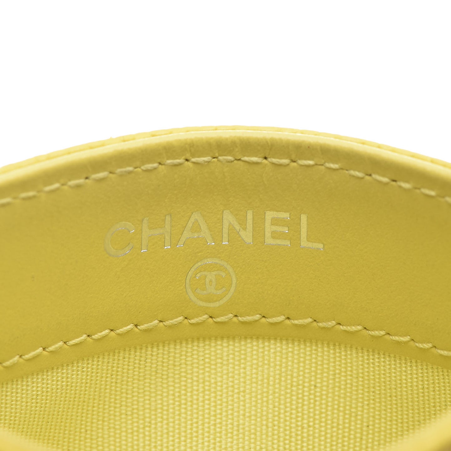 Caviar CC Timeless Card Holder Yellow