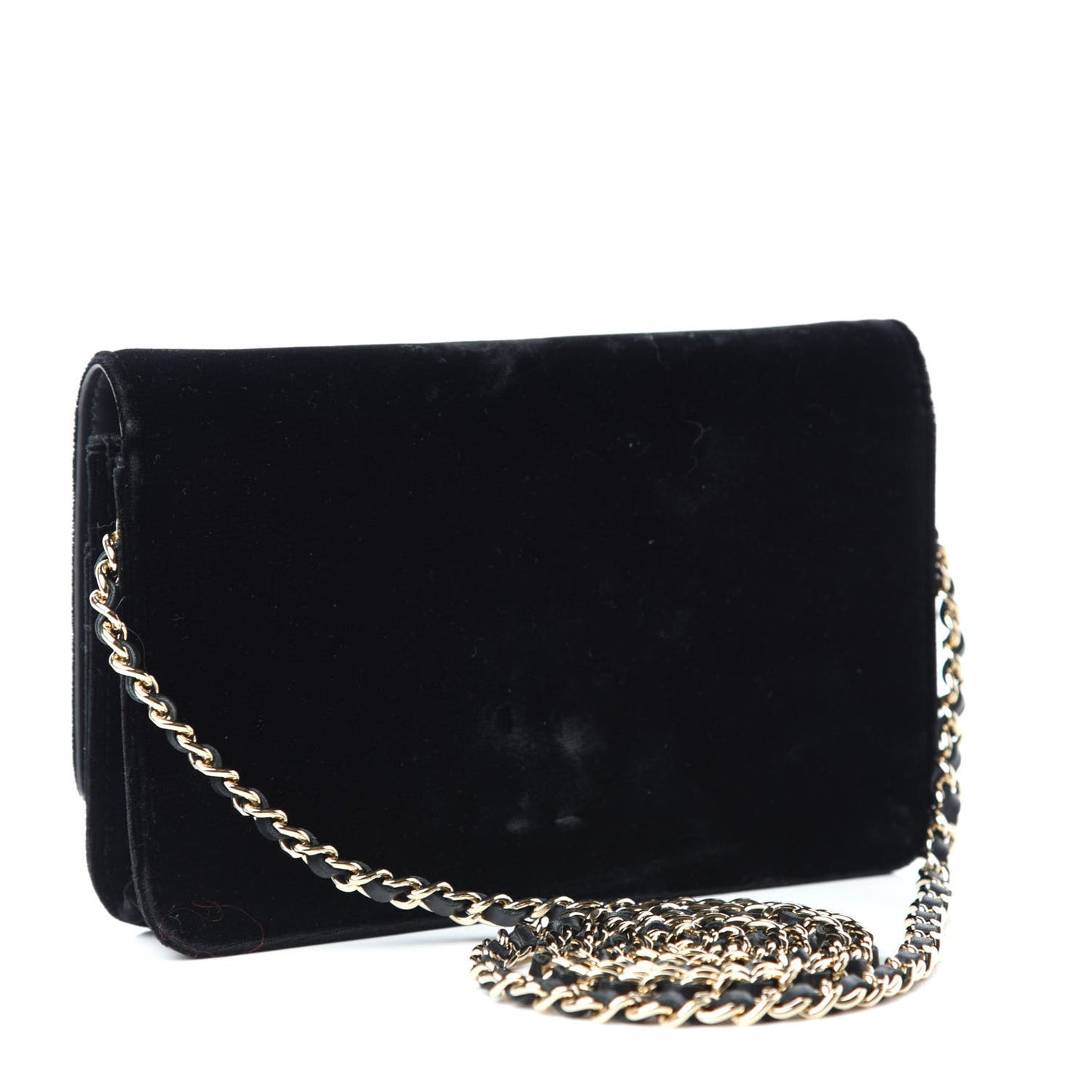 Velvet Timeless CC Wallet On Chain WOC Black