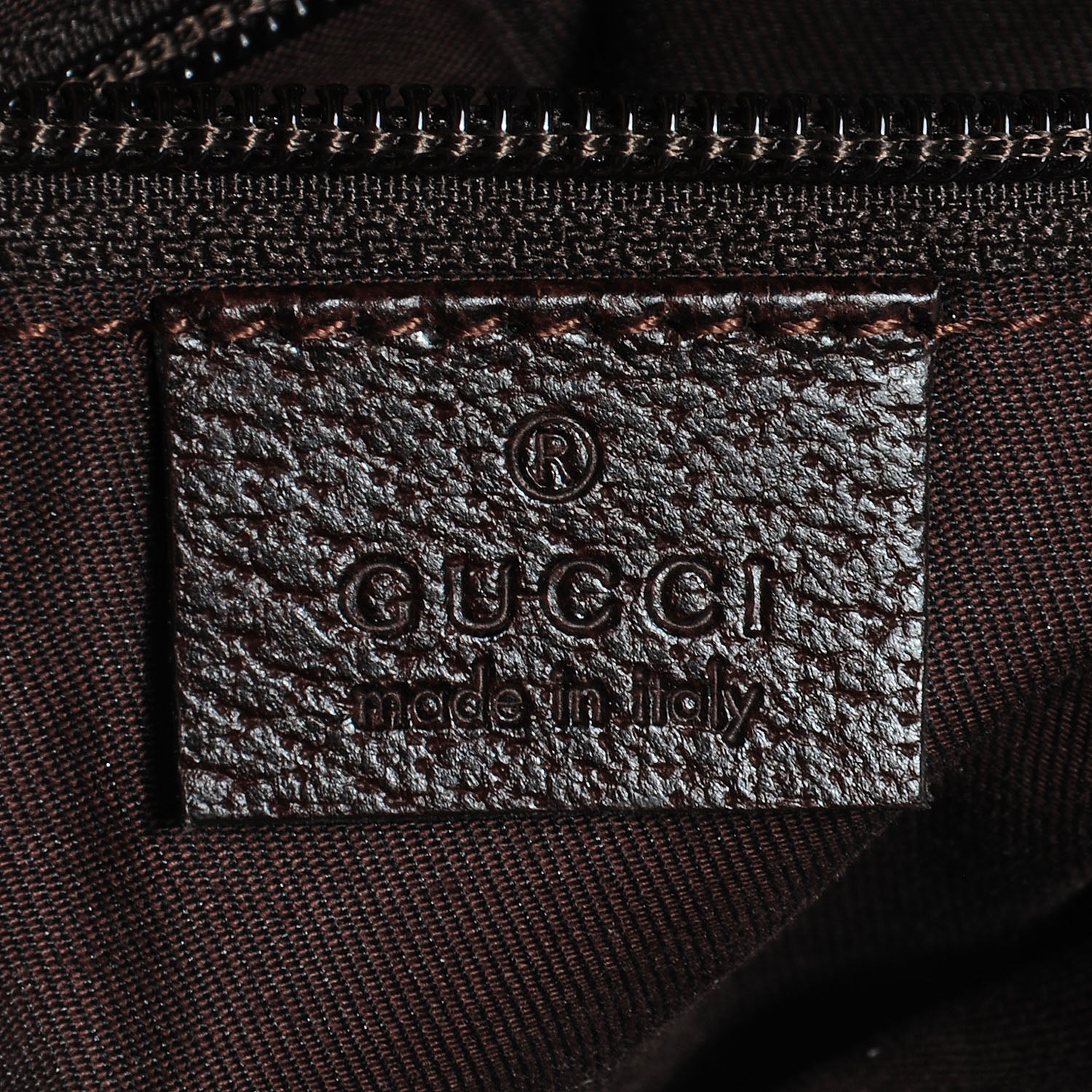 Gucci Monogram Web Small Flat Messenger Bag Dark Brown 6 of 7