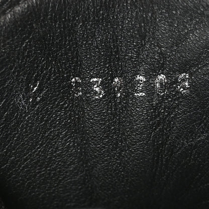 Chanel Calfskin Patent Cap Toe Ankle Boots 39.5 Black 9 of 9