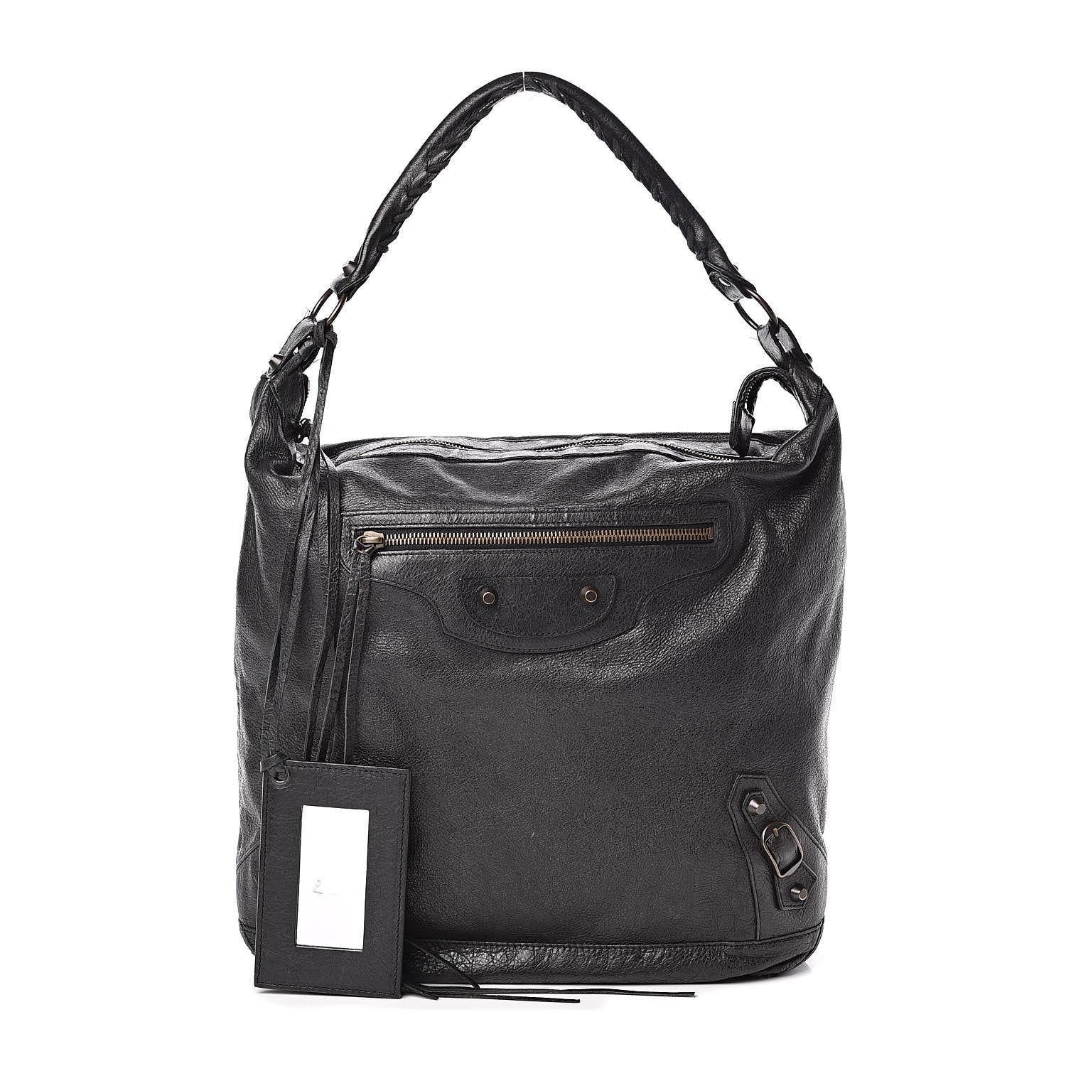 Balenciaga Agneau Classic Hardware Day Hobo Black 1 of 13