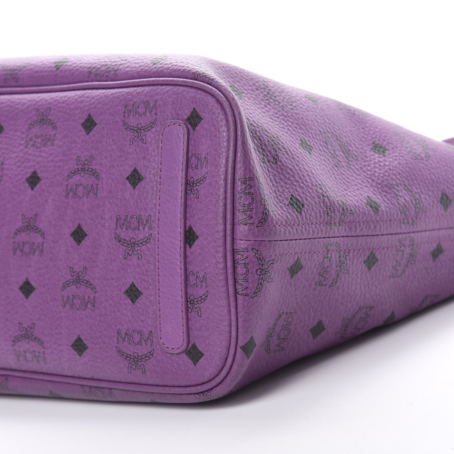 Visetos Medium Project Reversible Shopper Tote Purple