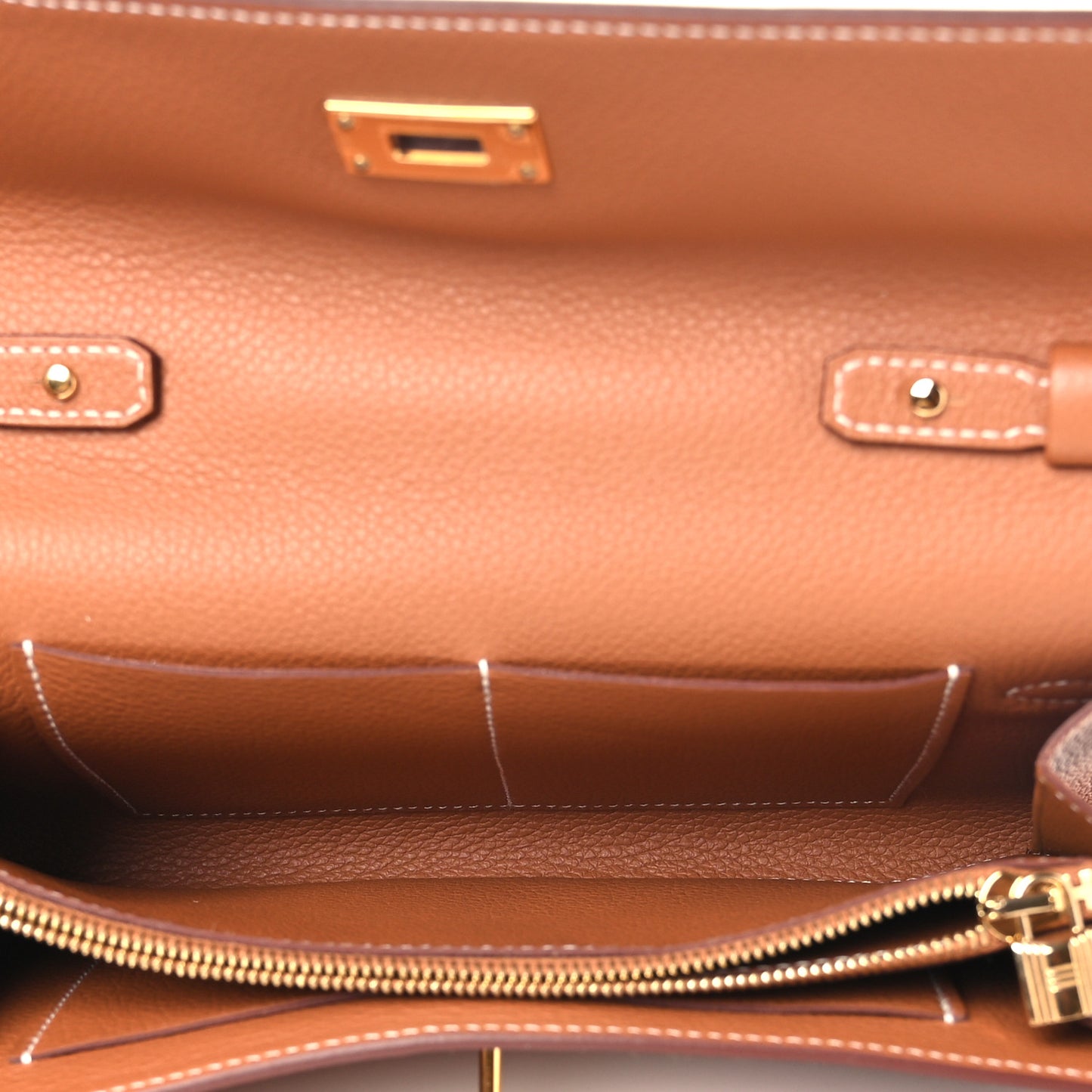 Evercolor Kelly Wallet To Go Gold