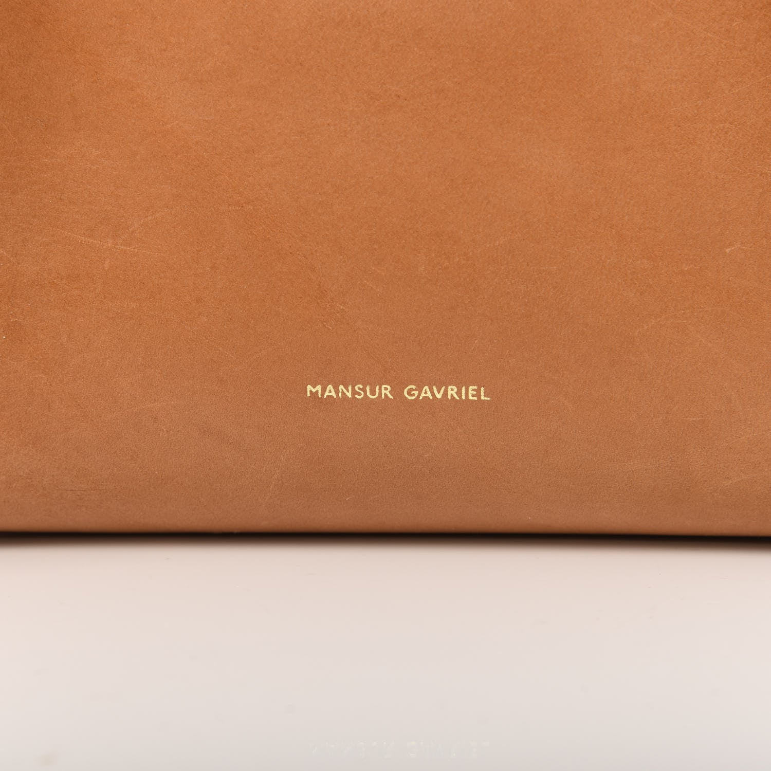 Mansur Gavriel Calfskin Mini Bucket Bag Cammello Rosa 12 of 13
