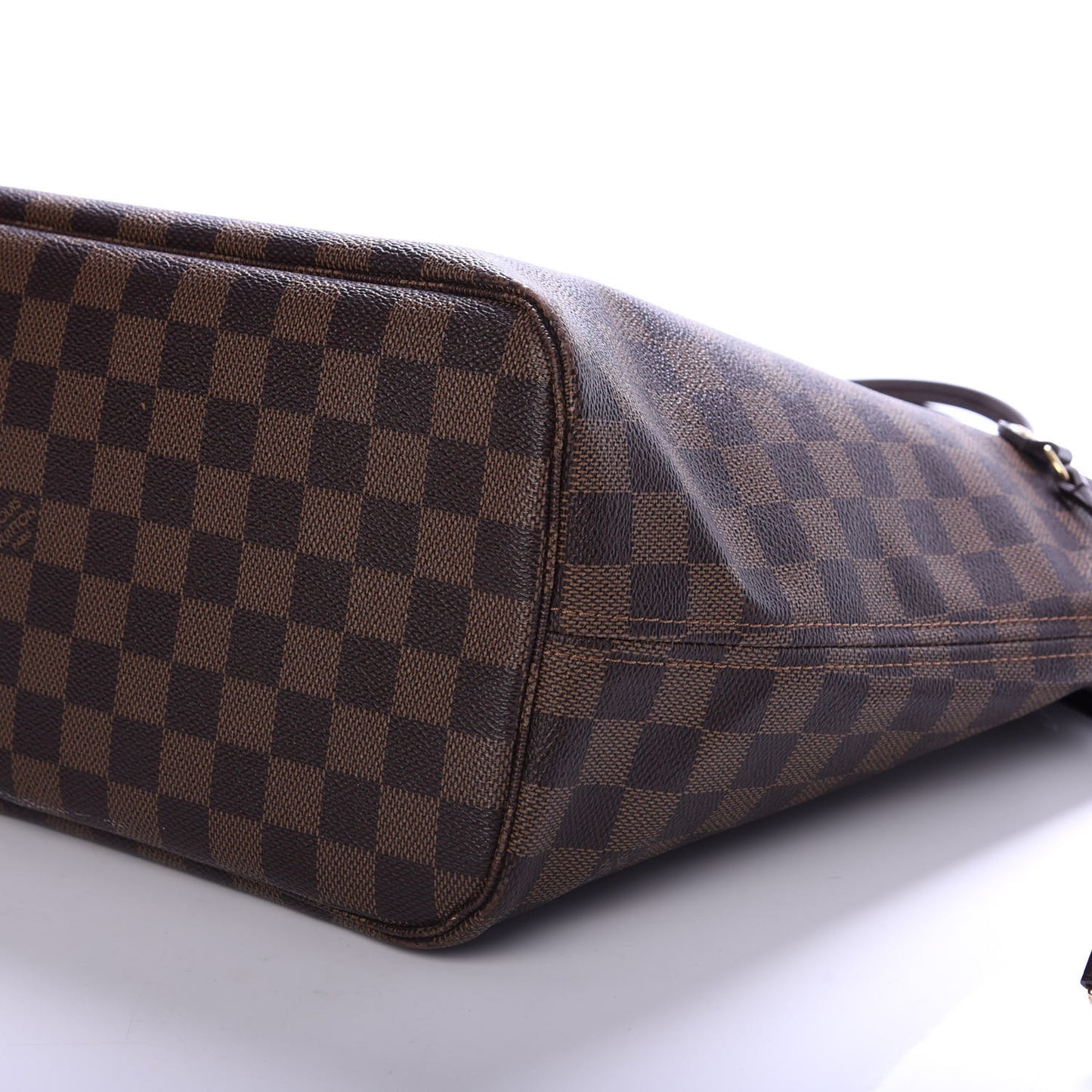 Damier Ebene Neo Neverfull MM Rose Ballerine