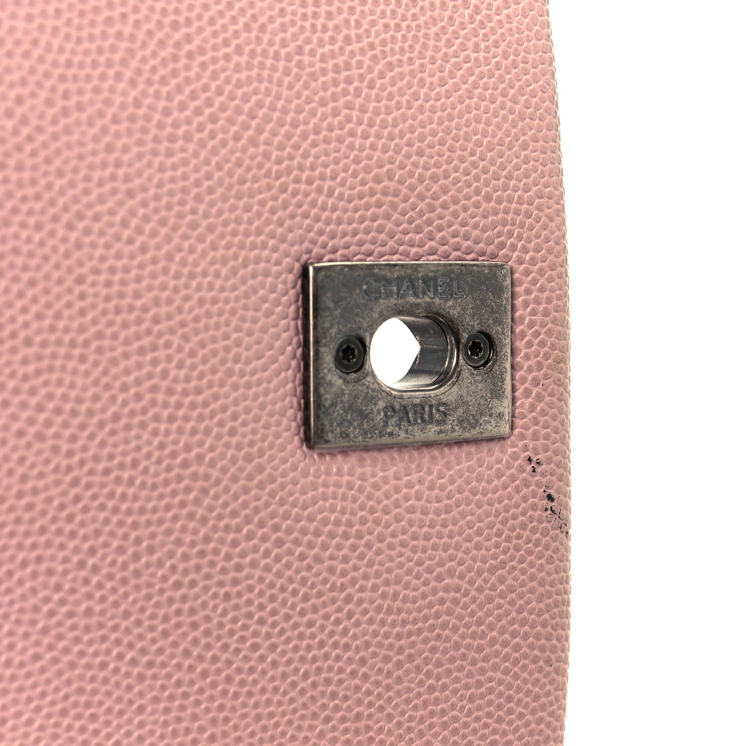 Chanel Caviar Quilted Mini Coco Handle Flap Light Pink 6 of 12