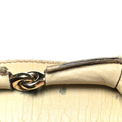 Gucci Monogram Medium Horsebit Chain Hobo Off White 11 of 12