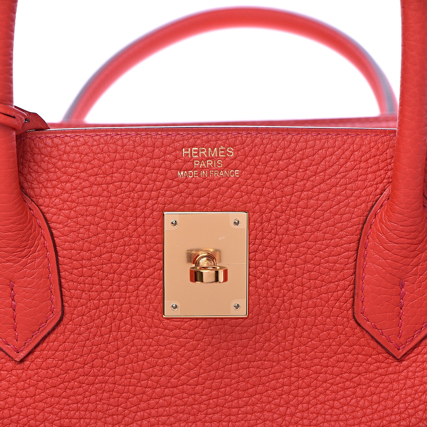Hermes Togo Birkin 40 Geranium 24 of 38