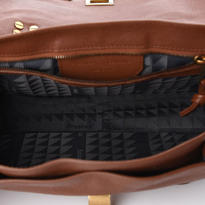 Proenza Schouler Lambskin Tiny PS1 Satchel Saddle 4 of 12