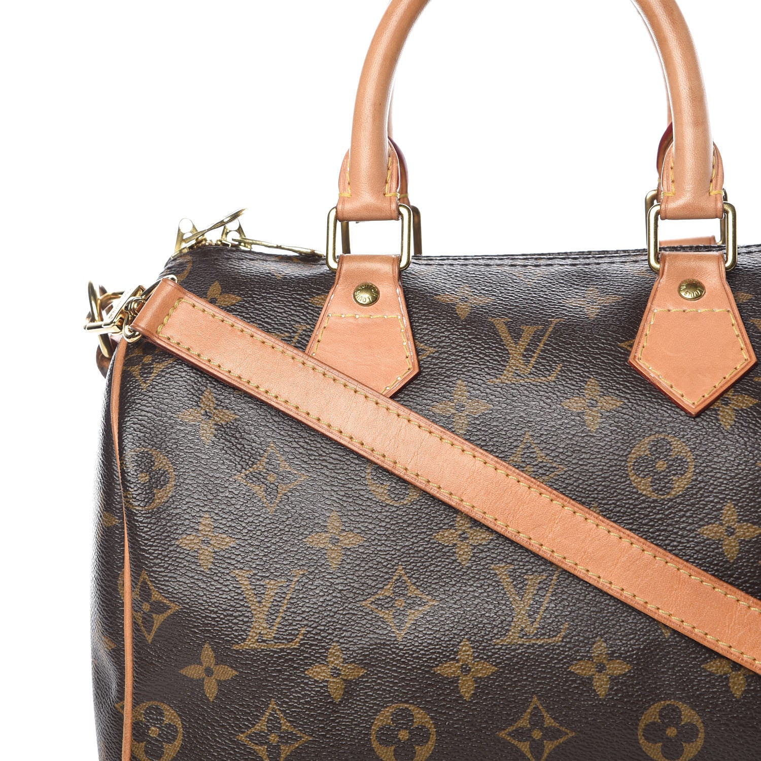 Louis Vuitton Monogram Speedy Bandouliere 25 17 of 18