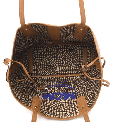 MCM Visetos Medium Liz Reversible Shopper Tote Cognac 8 of 18