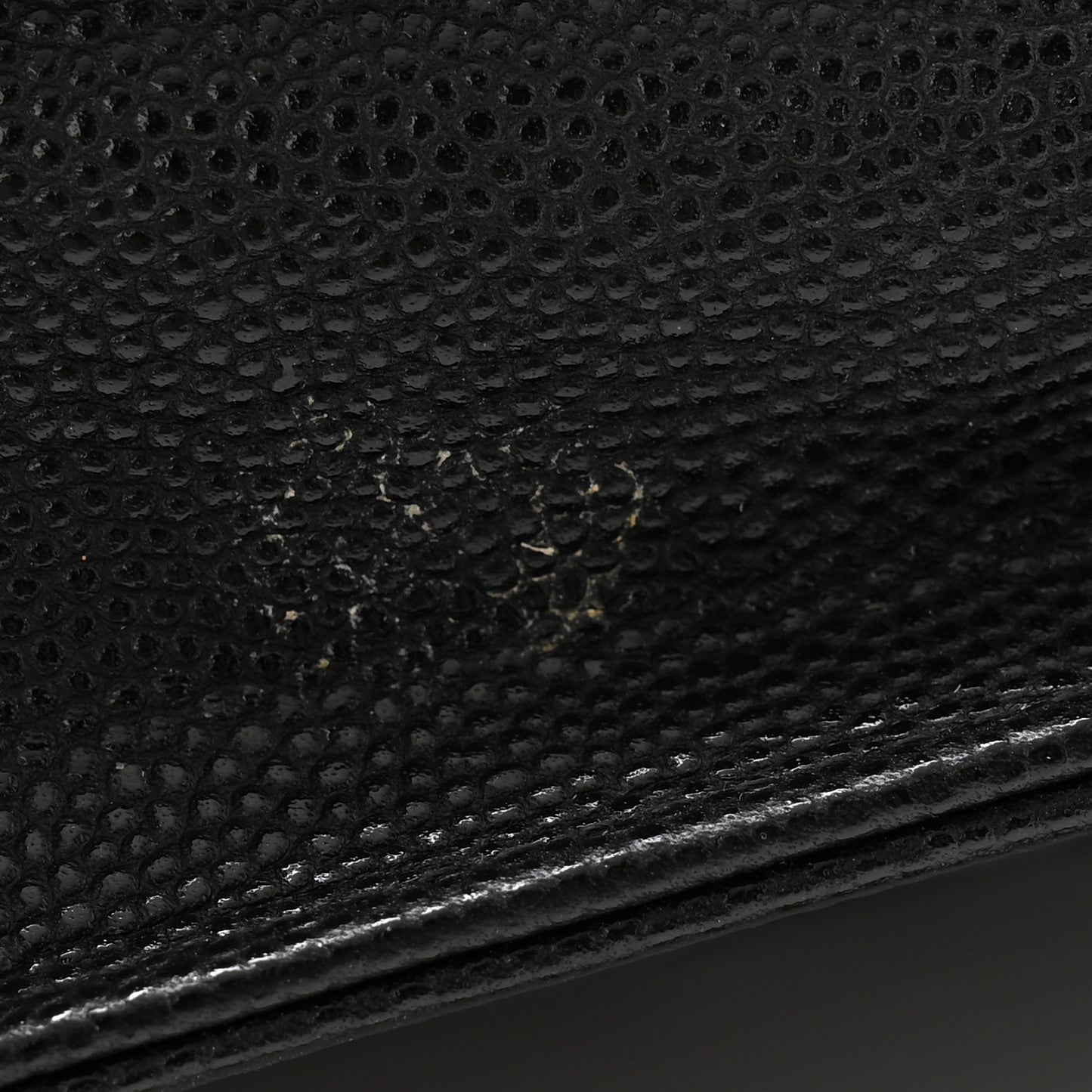 Caviar Quilted Boy Wallet On Chain WOC Black