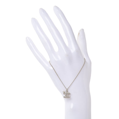 Chanel Pearl Crystal CC Bracelet Gold 2 of 5