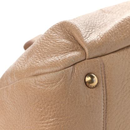 Prada Cervo Lux Chain Hobo Naturale 11 of 16