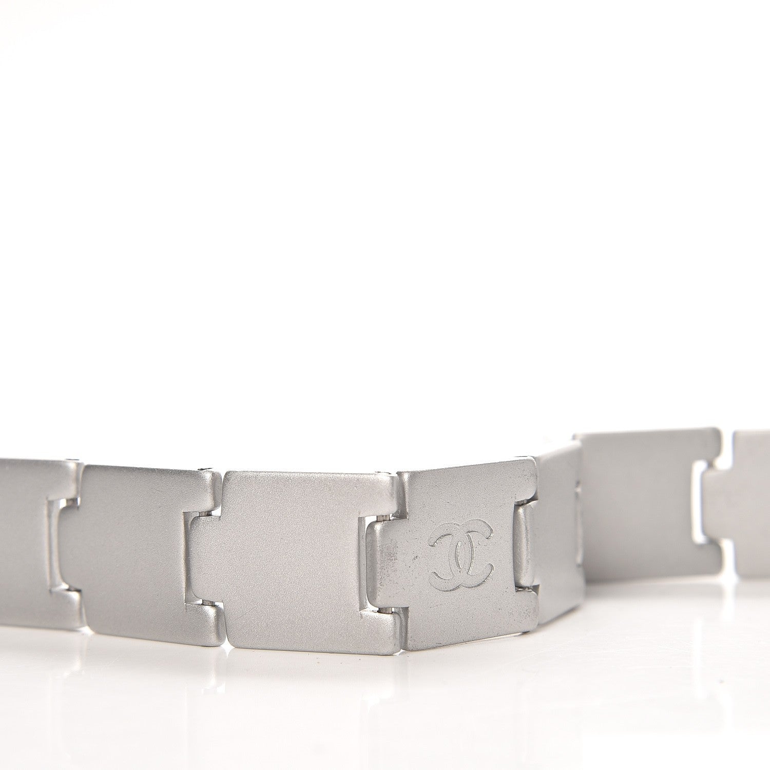 Chanel Stainless Steel Astronaut CC Belt 7 of 8