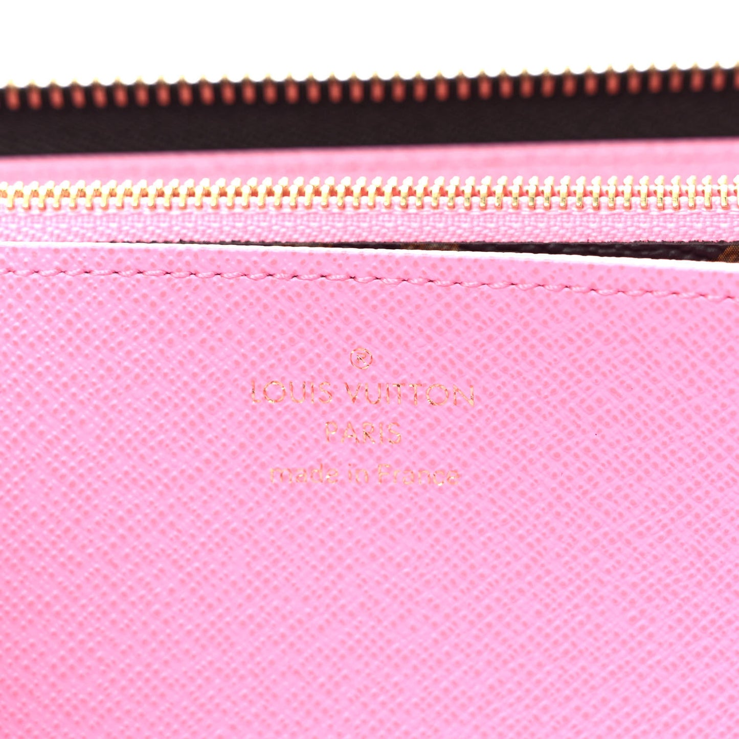 Monogram 2022 Christmas Animation Paris Zippy Wallet Pink