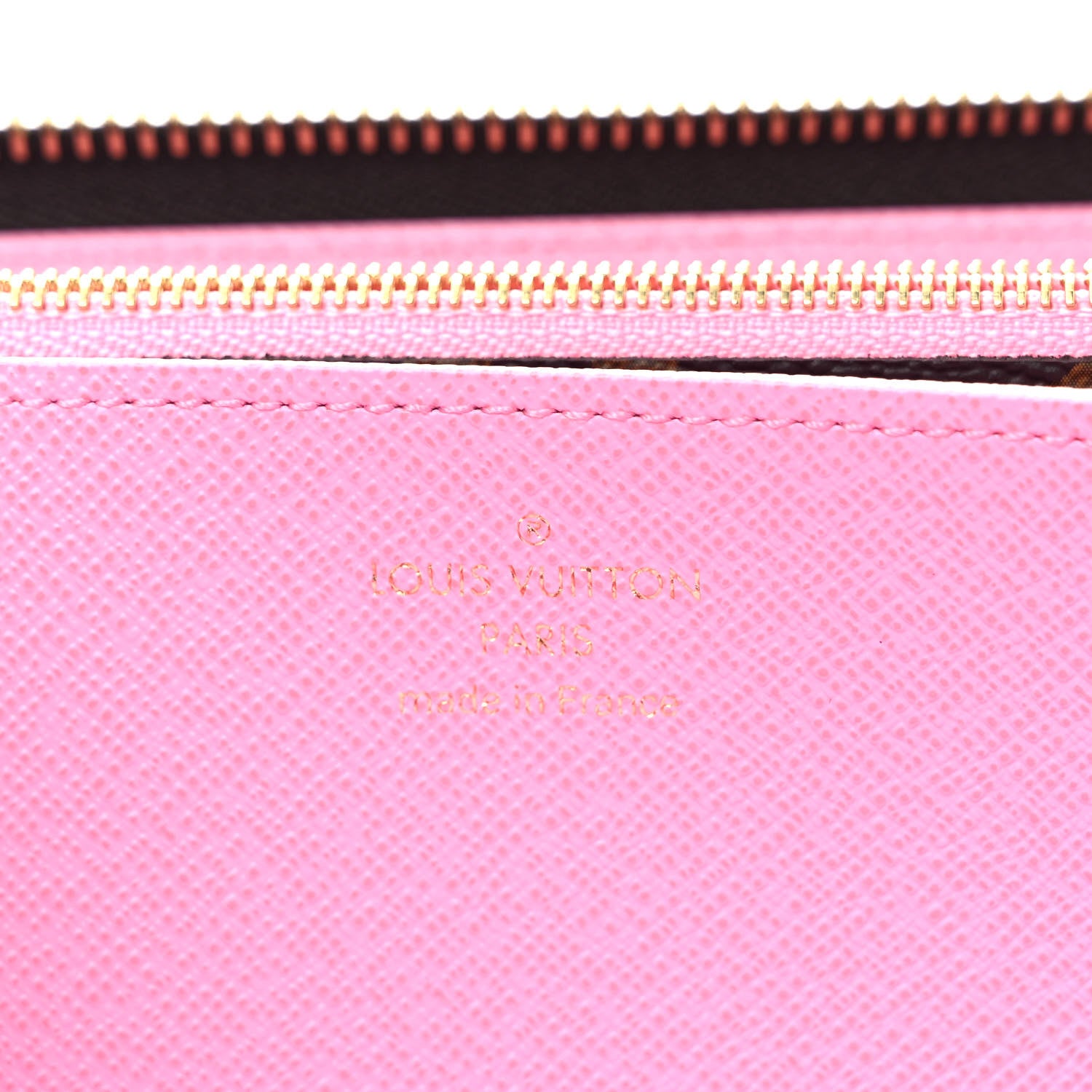 Louis Vuitton Monogram 2022 Christmas Animation Paris Zippy Wallet Pink 6 of 7