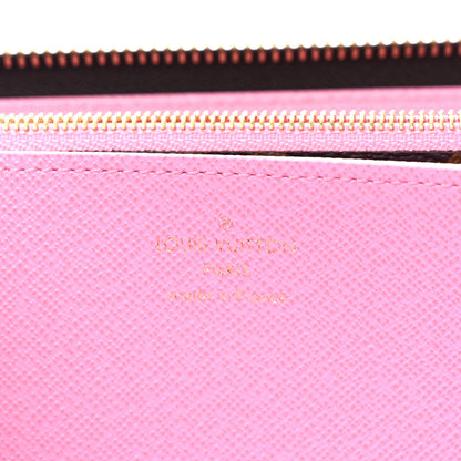 Louis Vuitton Monogram 2022 Christmas Animation Paris Zippy Wallet Pink 6 of 7