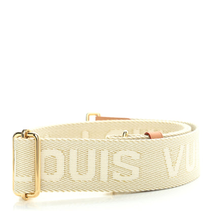 Louis Vuitton Monogram Utility Crossbody Bandouliere Shoulder Strap Beige 2 of 3