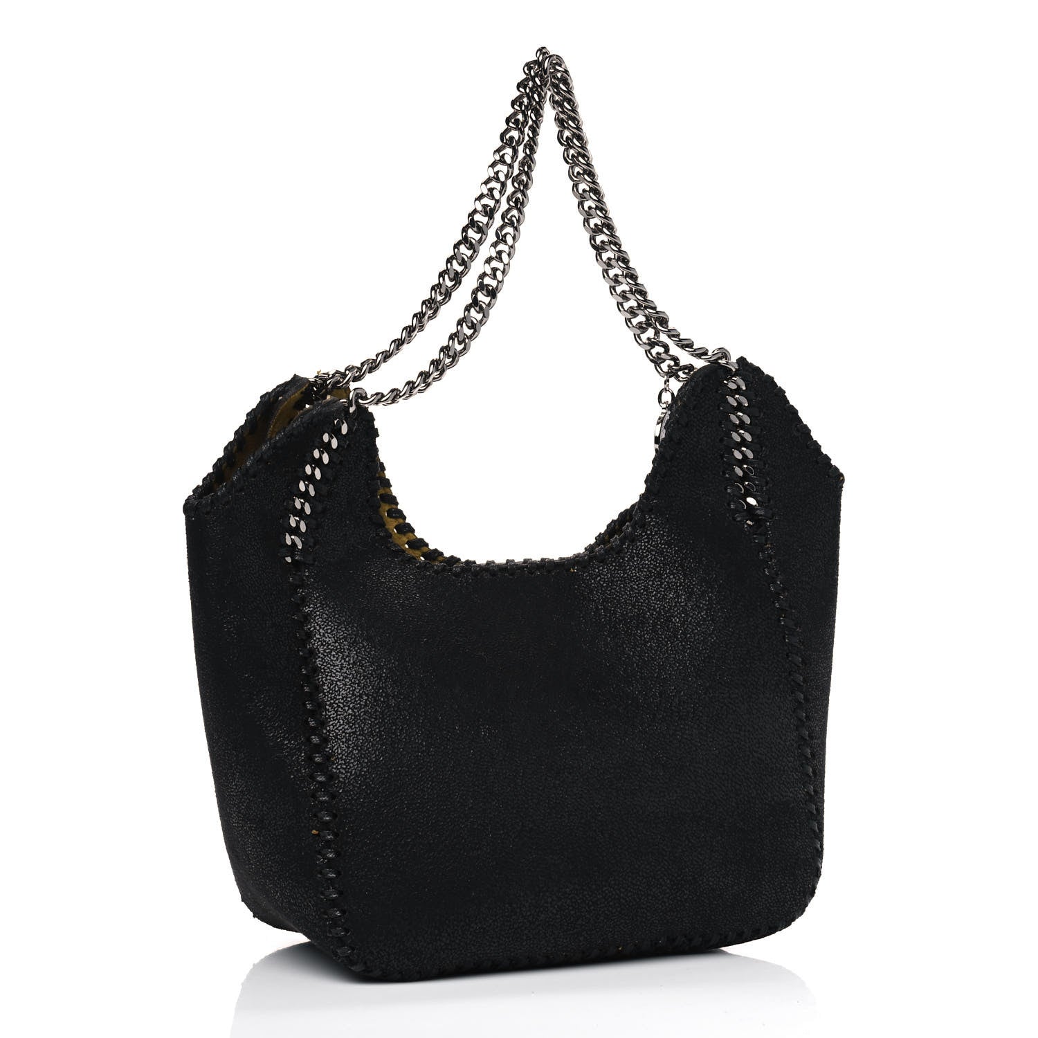 Stella McCartney Shaggy Deer Mini Tote Black 2 of 6