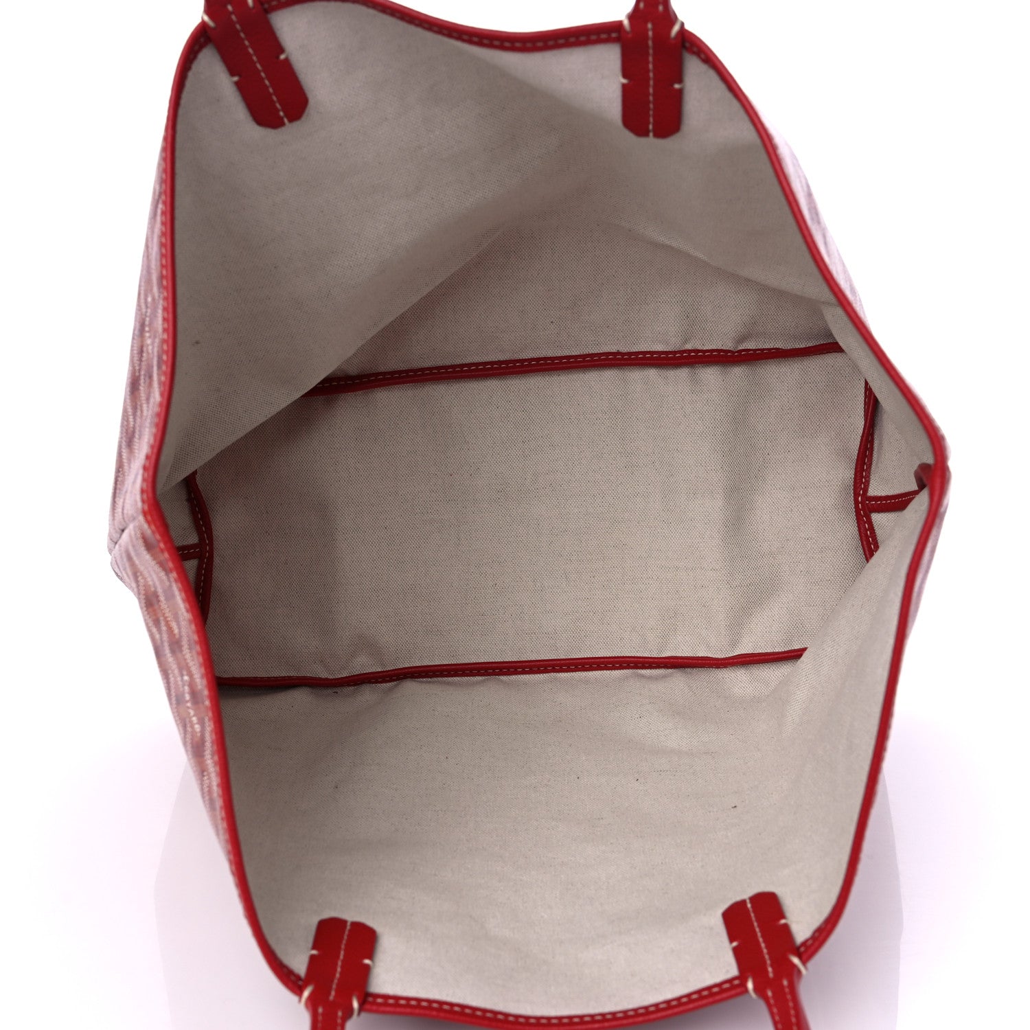 Goyard Goyardine Saint Louis PM Red 6 of 9