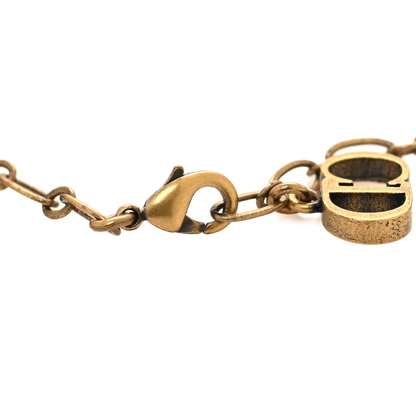 Metal Lucky Charms Bracelet Gold