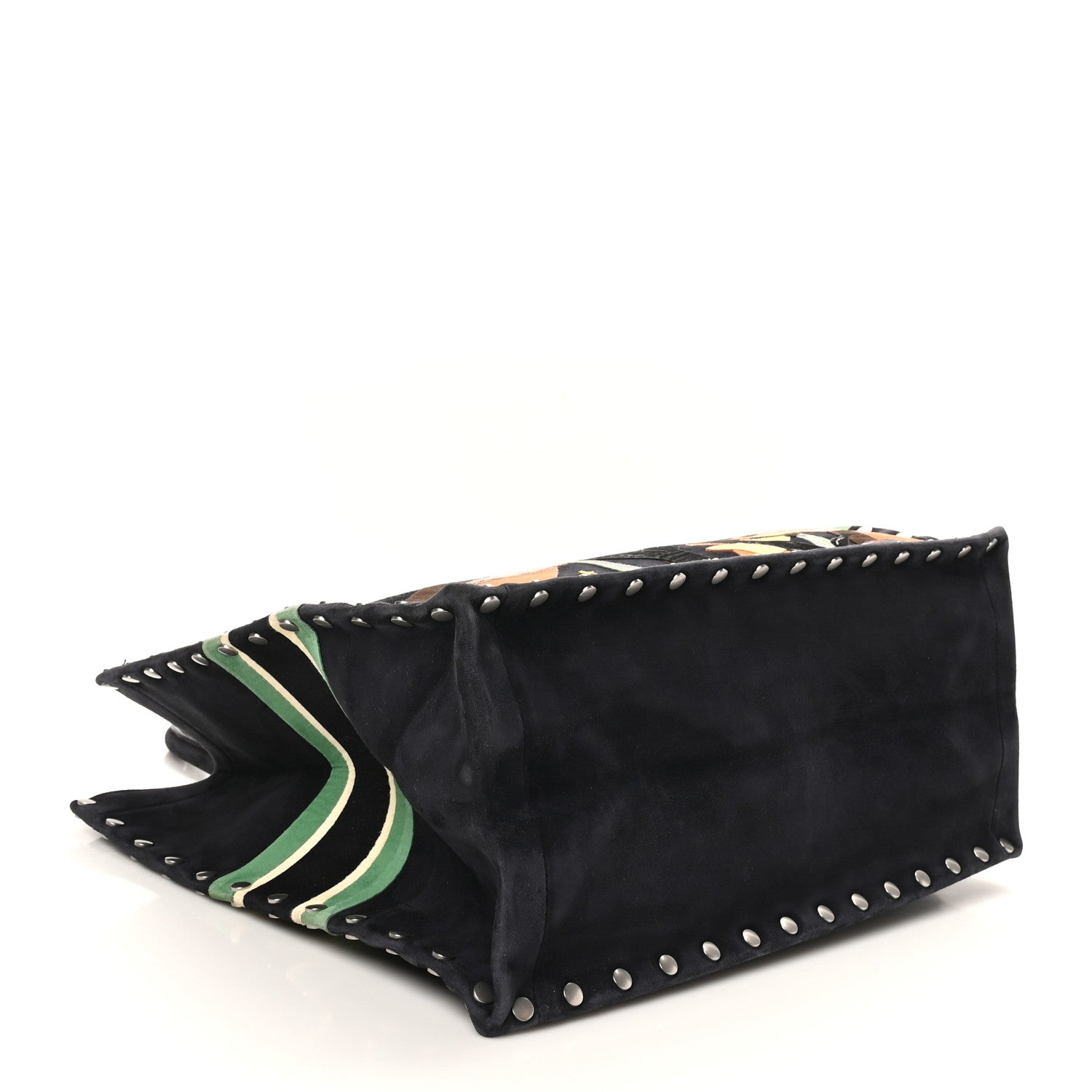 Christian Dior Suede Large L'Air Book Tote Black 4 of 12