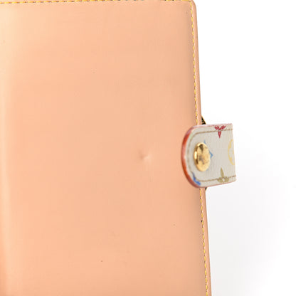 Louis Vuitton Monogram Multicolor French Purse Wallet White 6 of 7