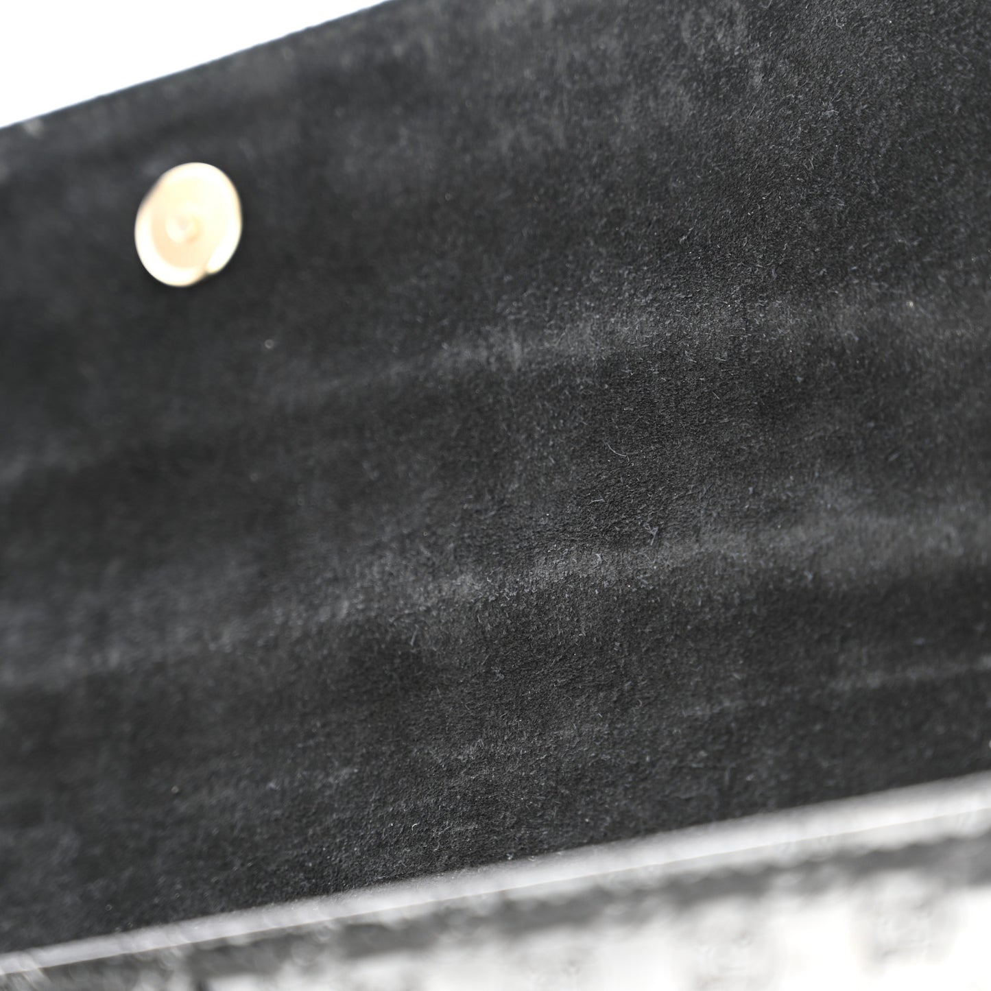 Patent Microguccissima Small Broadway Clutch Black