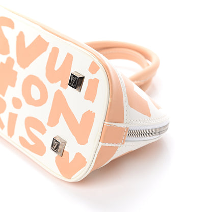 Louis Vuitton Graffiti Alma Horizontal Peach 6 of 7