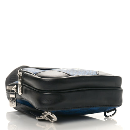 Louis Vuitton Damier Graphite 3D Amazone Sling Bag Navy Black 4 of 8
