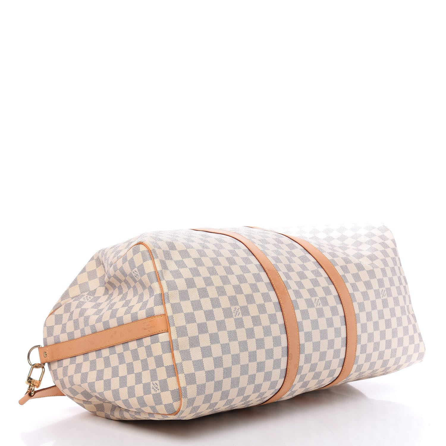 Louis Vuitton Damier Azur Keepall Bandouliere 55 4 of 12