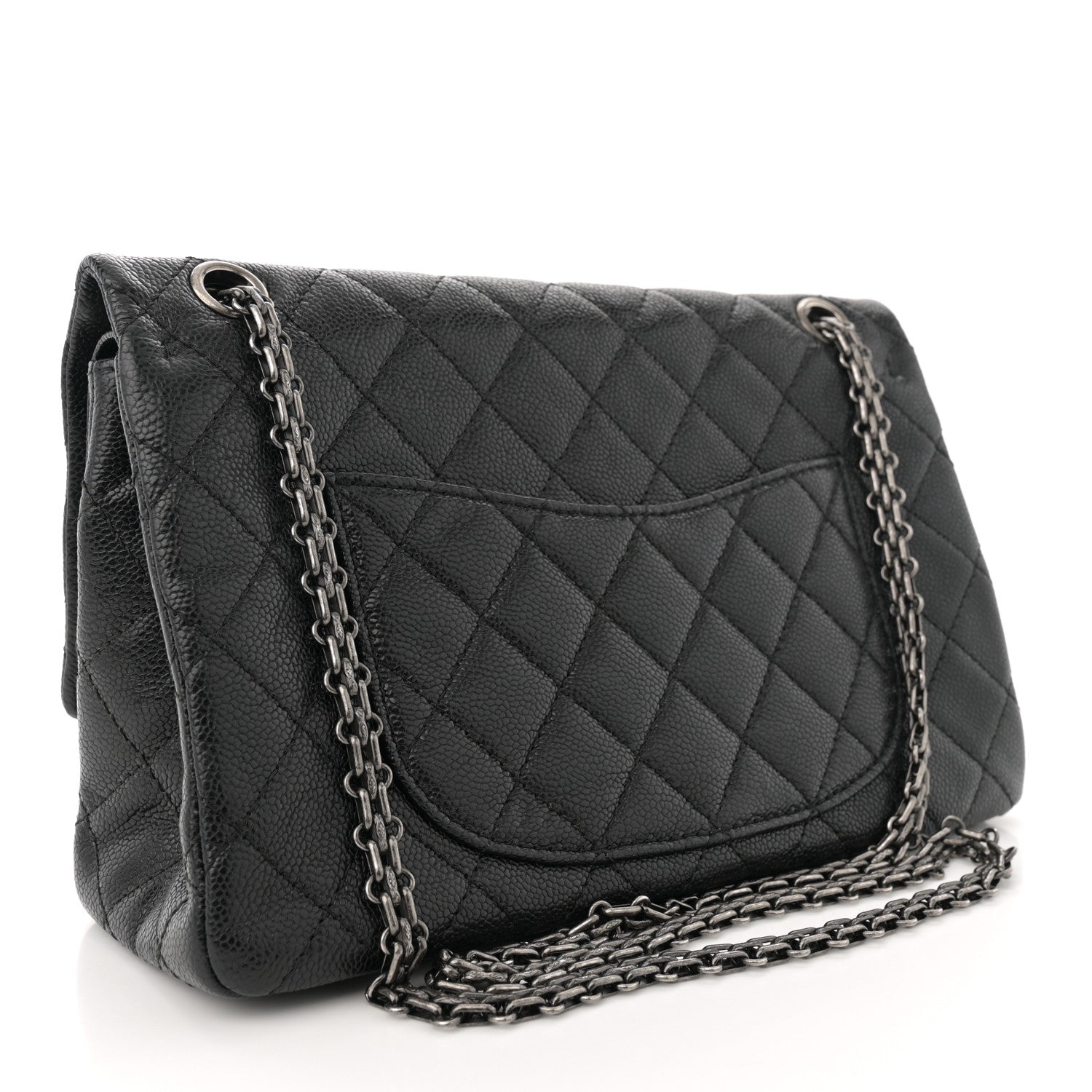 Chanel Caviar Quilted 2.55 Reissue 226 Flap Black 3 of 13