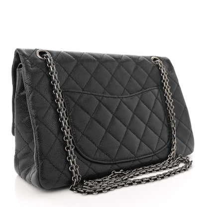 Chanel Caviar Quilted 2.55 Reissue 226 Flap Black 3 of 13