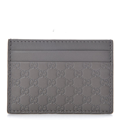 Gucci Soft Microguccissima Card Holder Loess 1 of 7