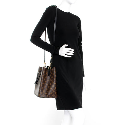Louis Vuitton Monogram Neonoe MM Black 2 of 8