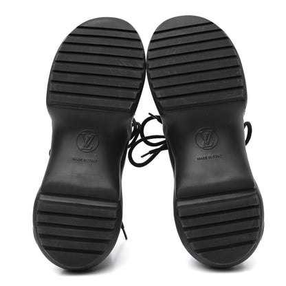 Louis Vuitton Calfskin Technical Nylon LV Archlight Sneakers 37 Black 5 of 10