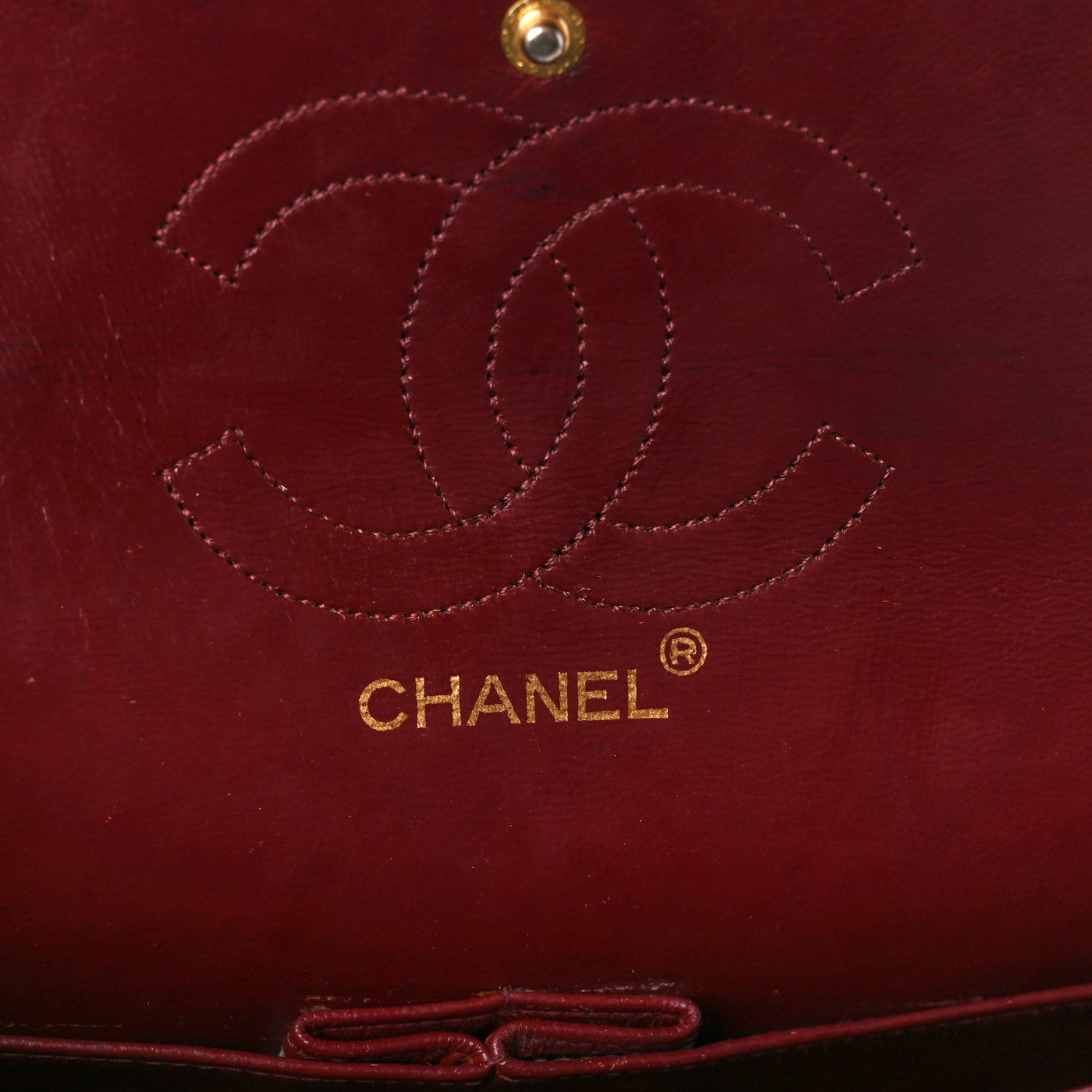 Chanel Lambskin Quilted Medium Double Flap Black 6 of 11