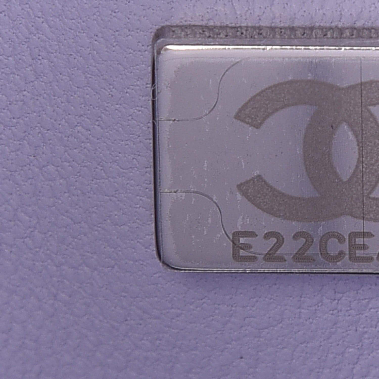 Chanel Caviar Quilted Small Double Flap Light Purple 7 of 10