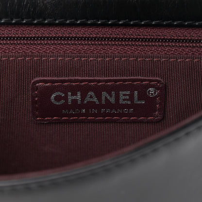 Chanel Glazed Calfskin Pilot Essentials Flap Black 7 of 12
