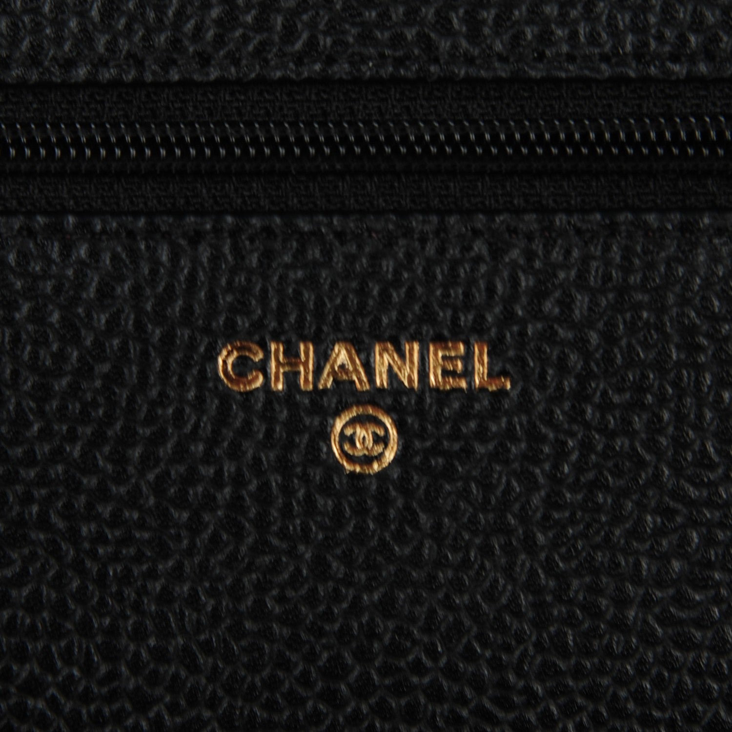Chanel Caviar Quilted Wallet On Chain WOC Black 6 of 8