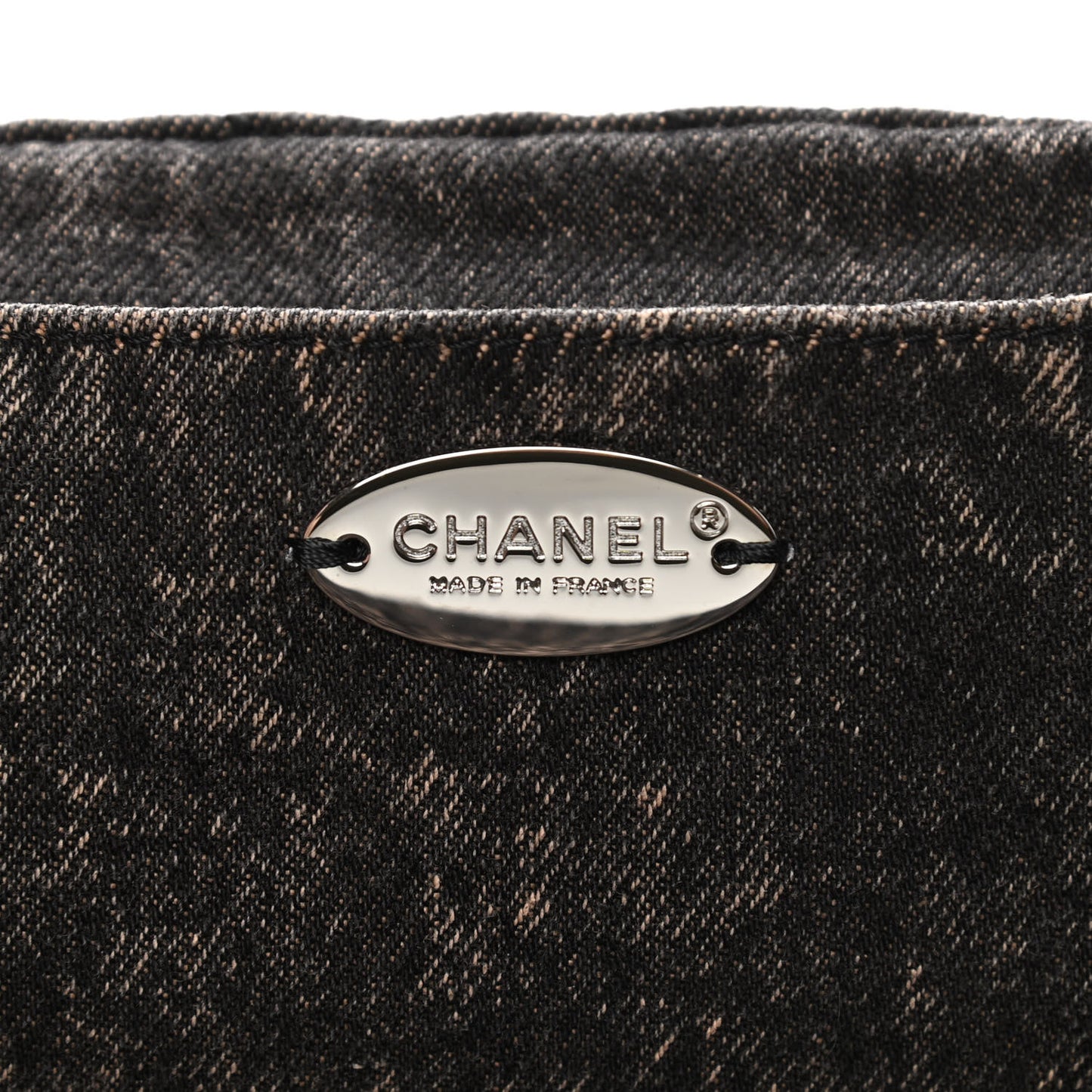 Denim Quilted Denimpression Flap Rose Clair