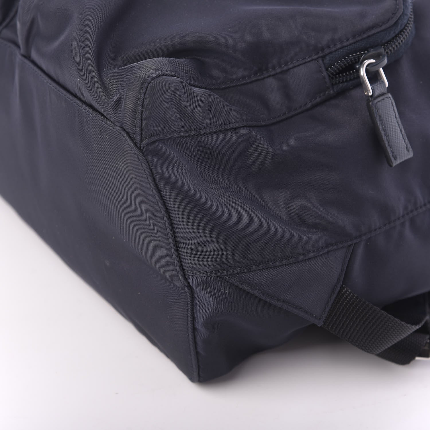 Prada Nylon Vela Medium Backpack Bleuette 6 of 11