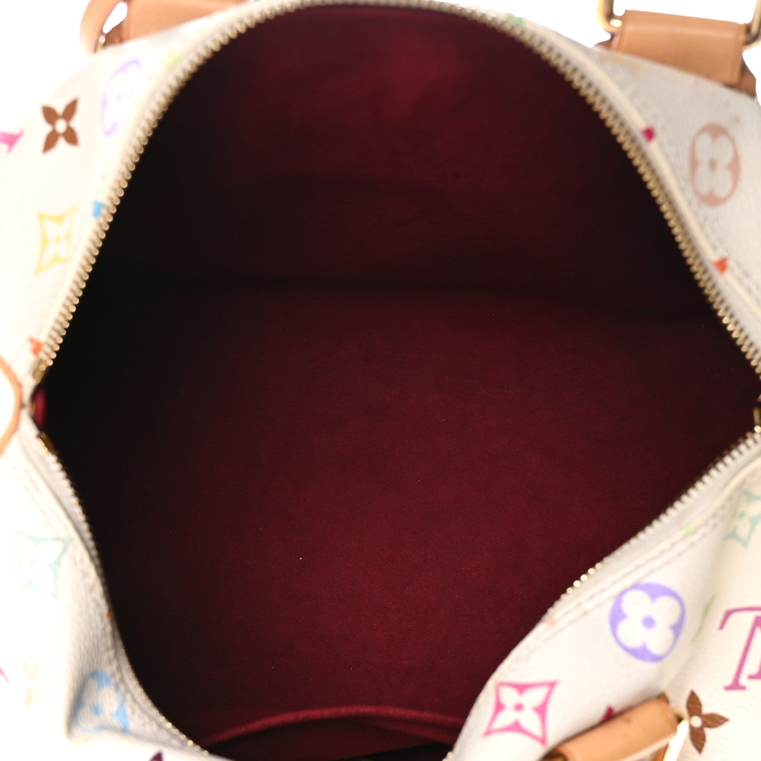 Louis Vuitton Monogram Multicolor Speedy 30 White 5 of 11