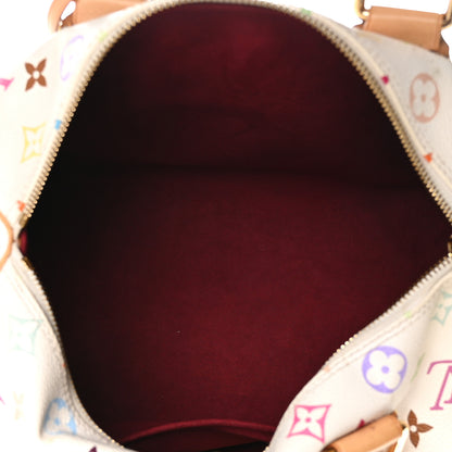 Louis Vuitton Monogram Multicolor Speedy 30 White 5 of 11