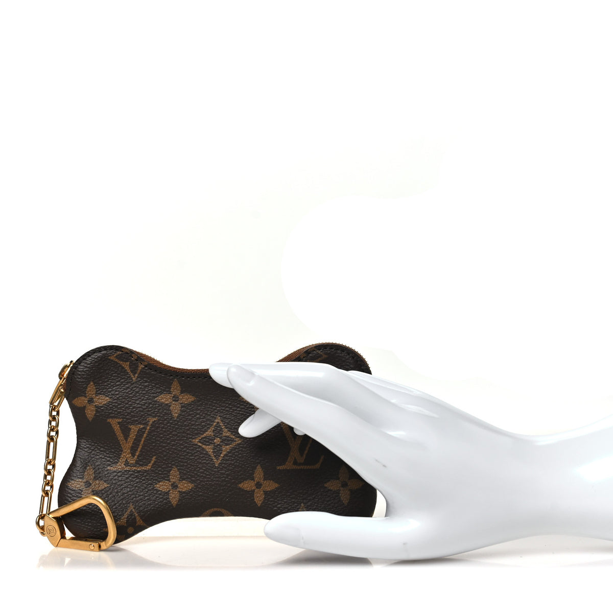 Monogram Bone Key Pouch