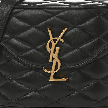 Saint Laurent Lambskin Matelasse Monogram June Box Bag Black 7 of 11