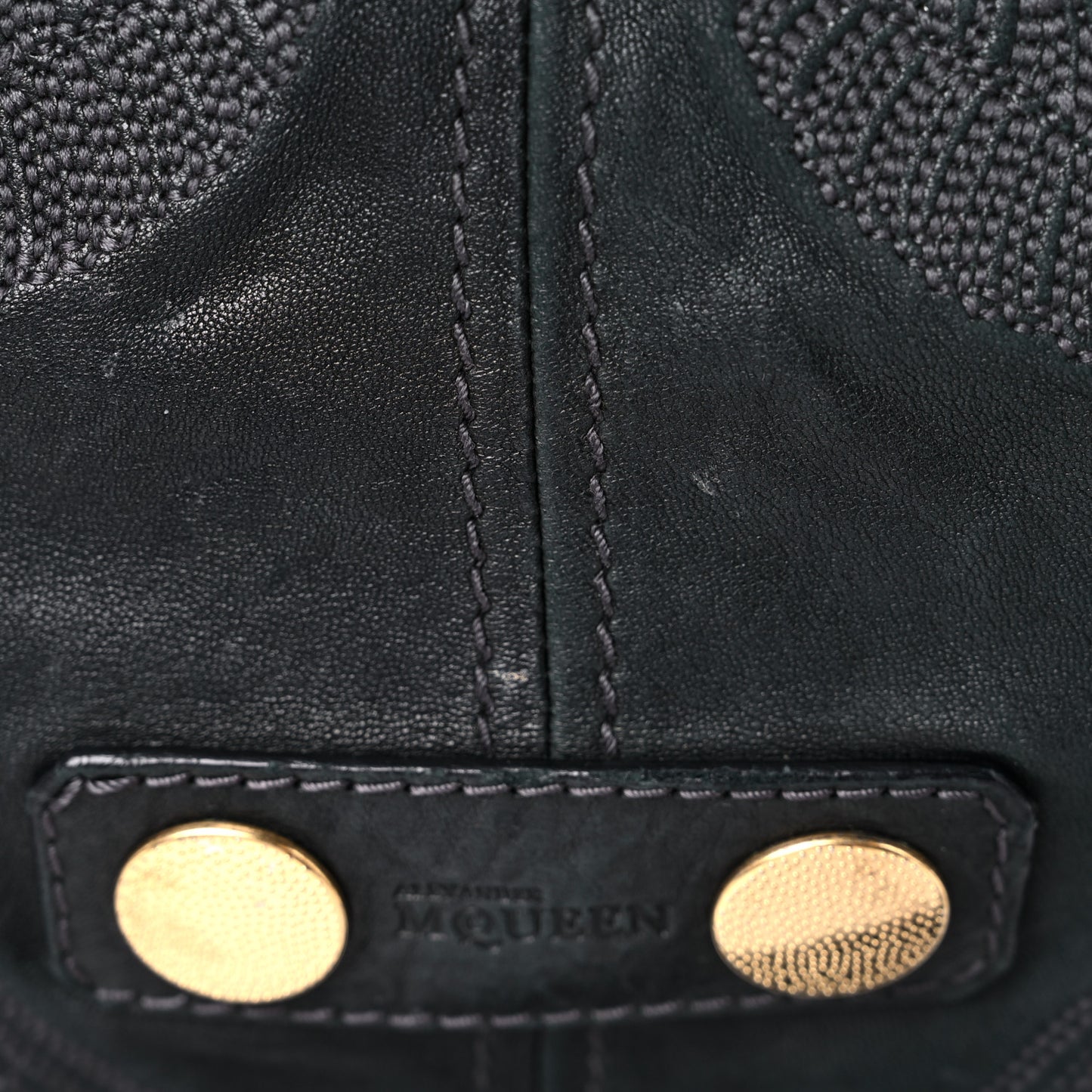 Calfskin Zip Hobo Black